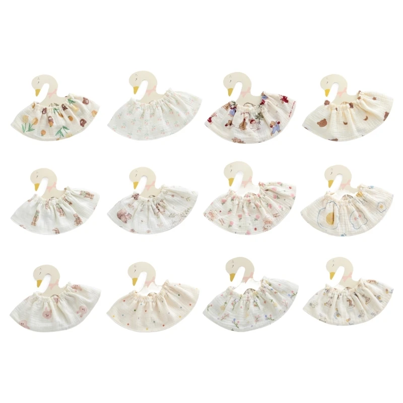 

Infant Bandana Scarf Baby Feeding Bibs Cotton Burp Cloth Drool Towel Absorbent