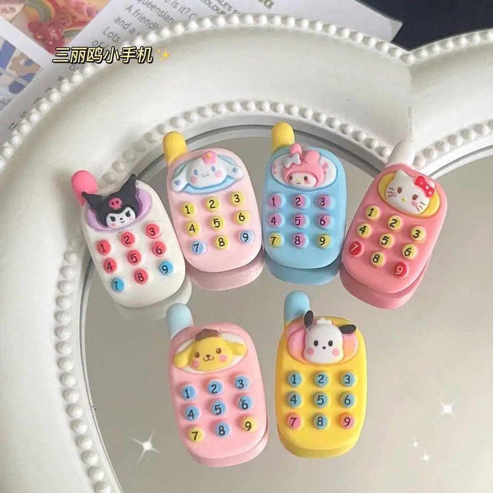 

Sanrio Kuromi Hello Kitty мультфильм Мини шпилька для волос креативное женское украшение Милая Бижутерия День рождения Рождественский подарок для дев...