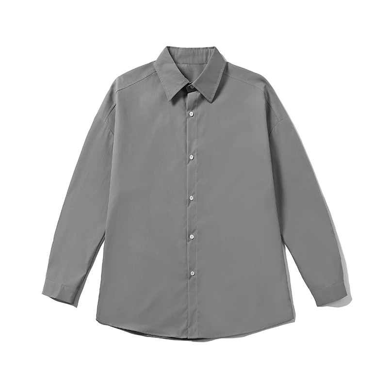 EOENKKY/2022 Spring New Men's Casual Long-sleeved Shirt large Size 7-color Top Retro Clothing Korean Men's Cardigan