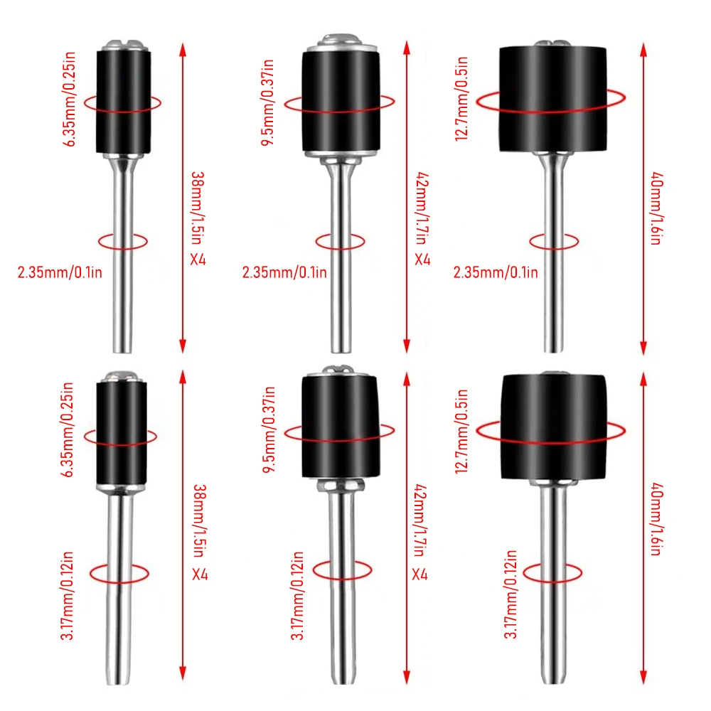 531 шт. набор шлифовальных барабанов для Dremel