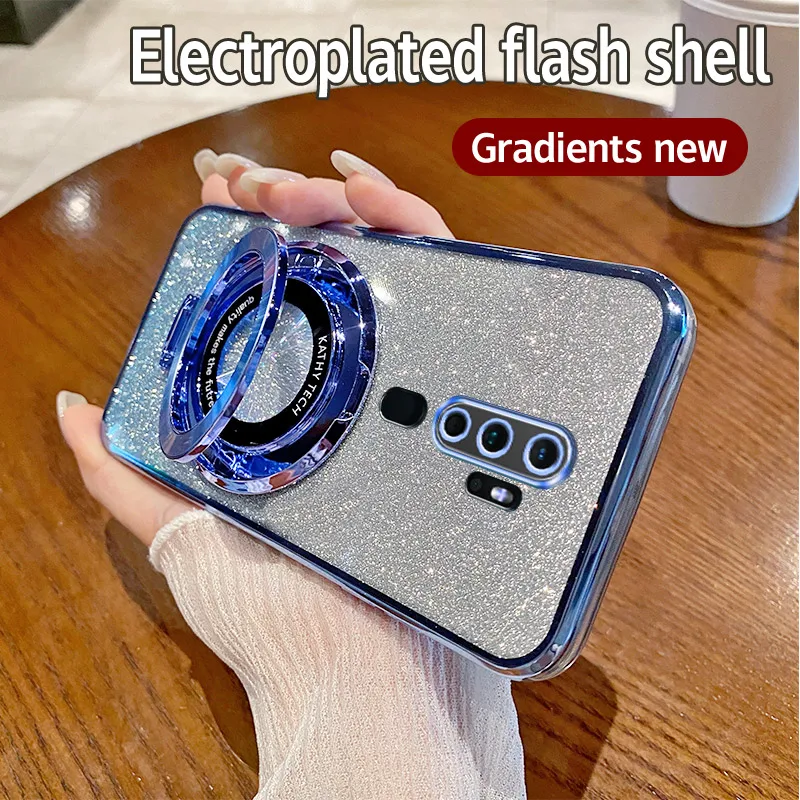 Чехол для OPPO A5 2020 cph830 гальваническое покрытие Мягкая Блестящая задняя крышка