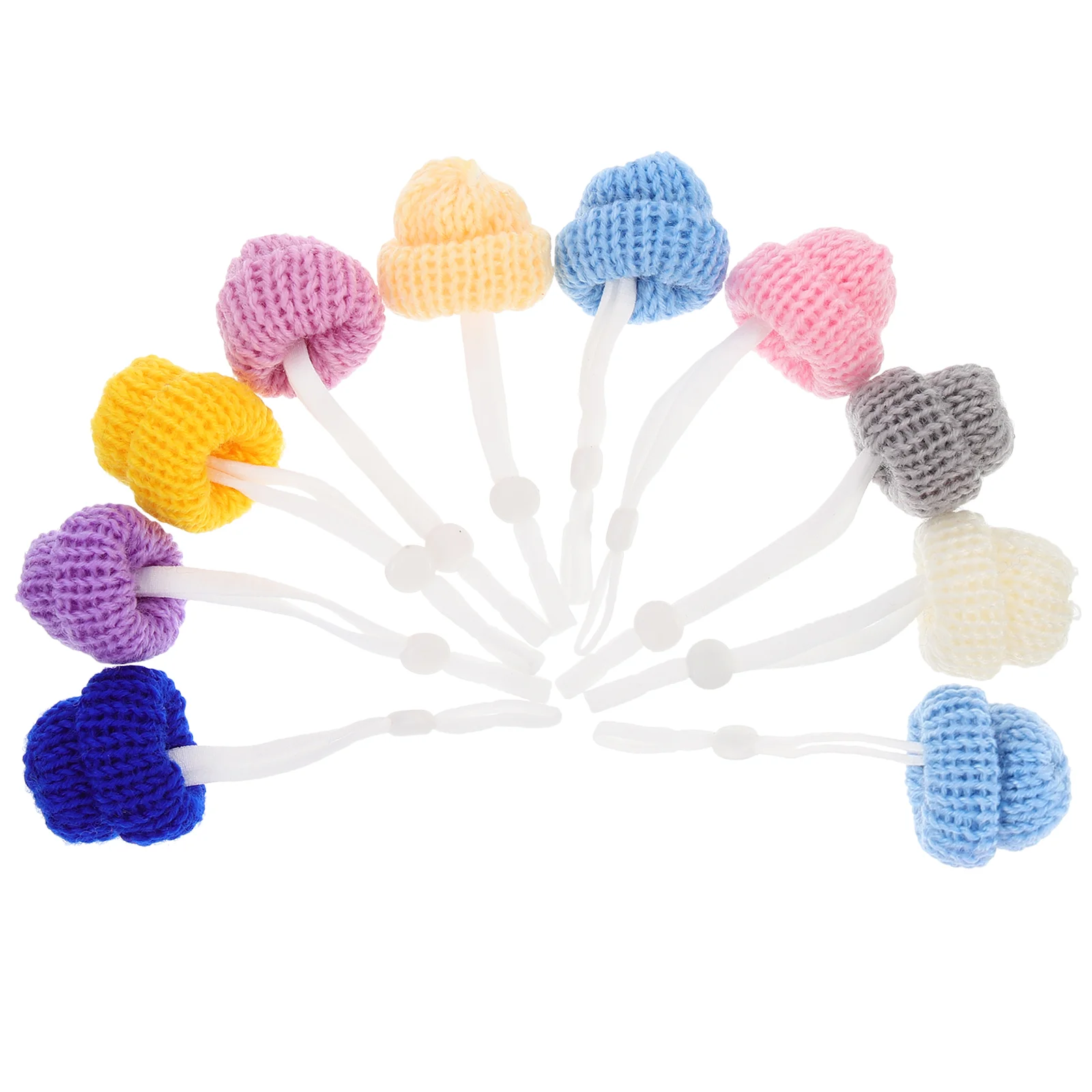

Hats Chicken Pet Hat Mini Smalltinyfunny Santa Cute Knit Hamster Accessories Craft Miniature Knitted Animalchristmas Dog Party