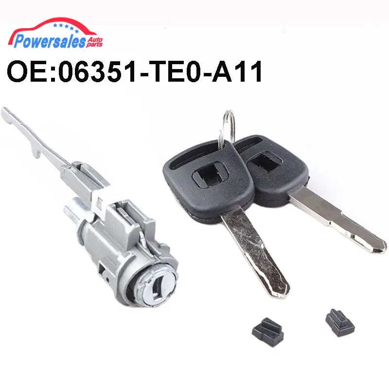 

Новый цилиндр замка зажигания с 2 ключами для Honda Accord Civic CR-V Element Odyssey Acura MDX RDX TSX ZDX 06351-TE0-A11