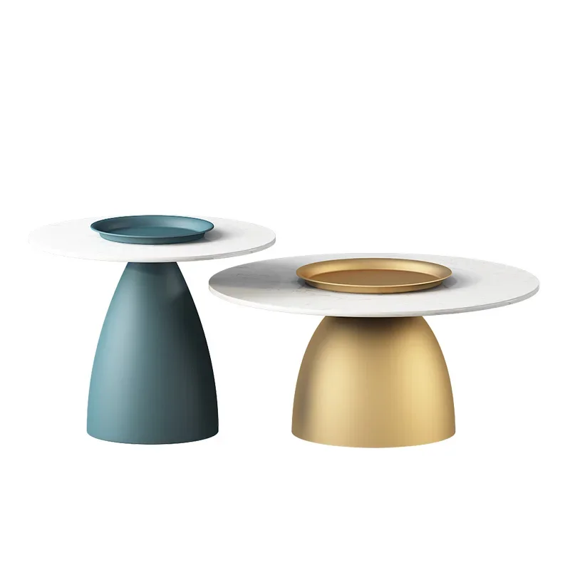 Эстетический приставной столик премиум-класса металлический диван в