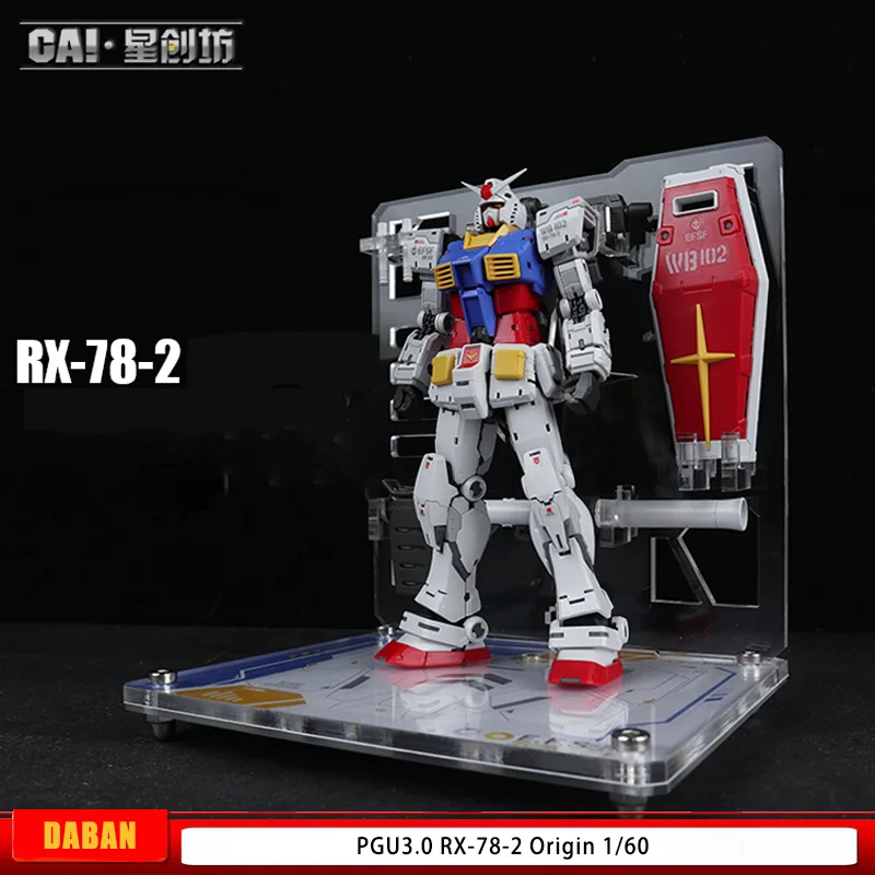 Daban PGU3.0 RX-78-2 Origin 1/60 Комплект сборной модели фигурка и подставка на заказ стойка
