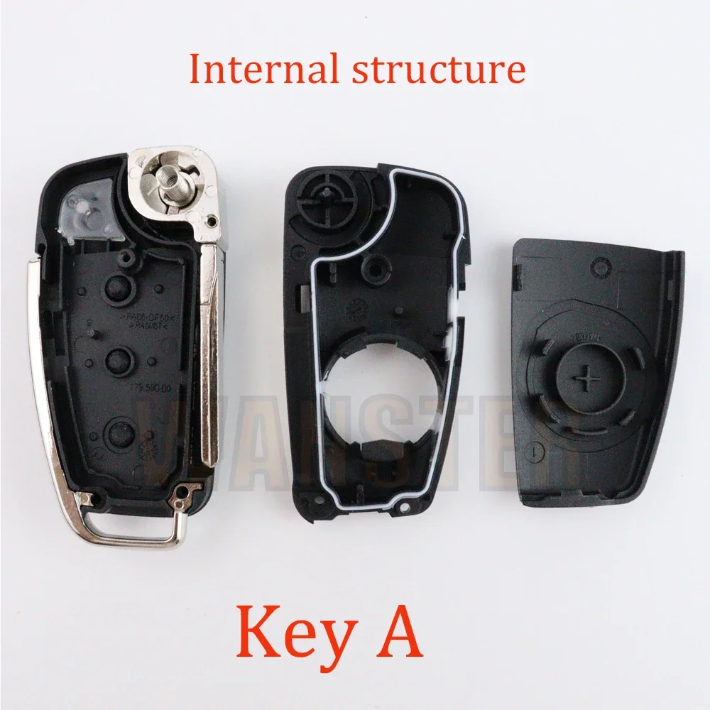 Фото Для Audi A3 Q3 A2 A4 A6 A6L A8 Q7 TT A1Allroad R8 S6 SQ5 RS4 A4L S3 RC3 Чехол для автомобильного брелока №5