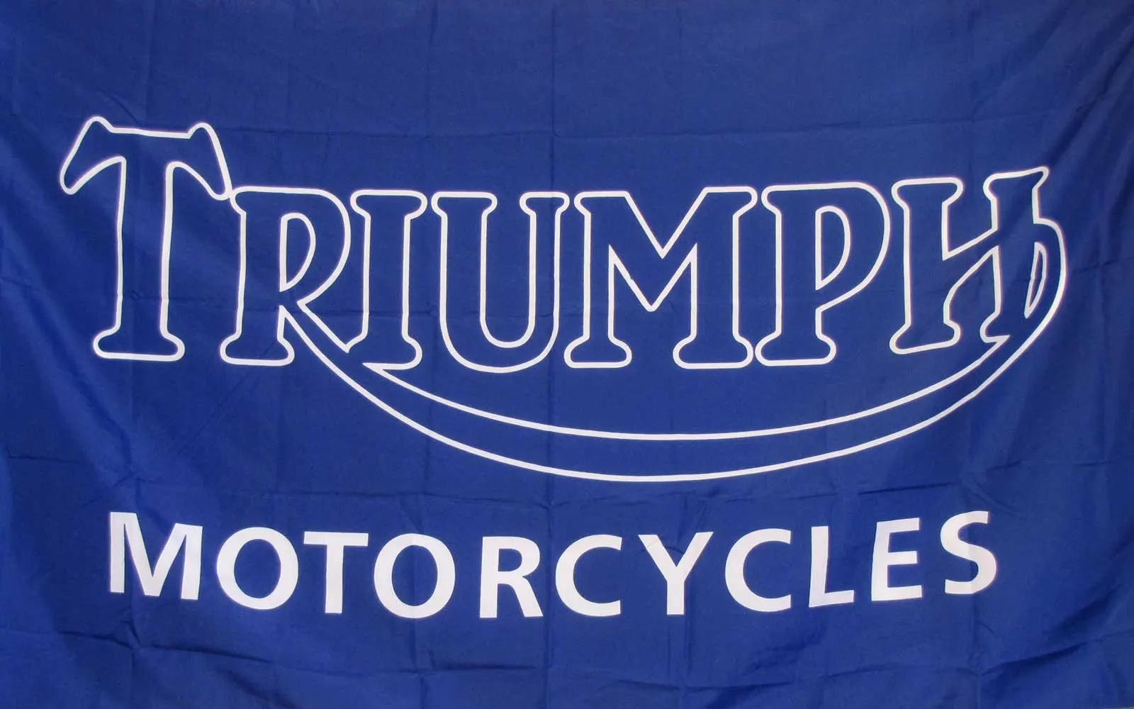Флаг мотоцикла Triumph баннер для внутренней наружной установки 2 из латуни с