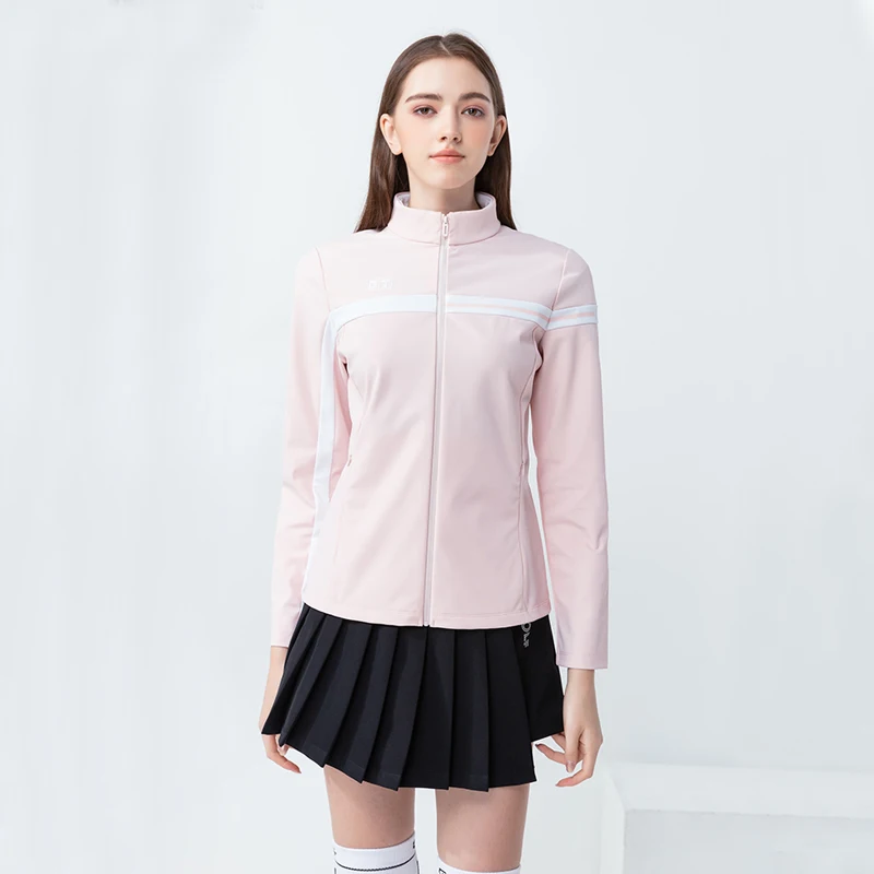 

Golfist Golf Autumn and Winter Women's Windproof Warm Coat Slim Golf Windbreaker Sports Ladies Zipper Jacket Golf Wear