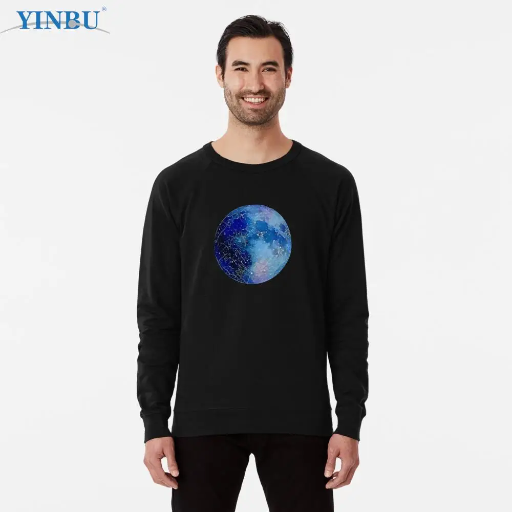 

Star Chart Moon Lightweight Sweatshirt fashion streetwear Men's clothes