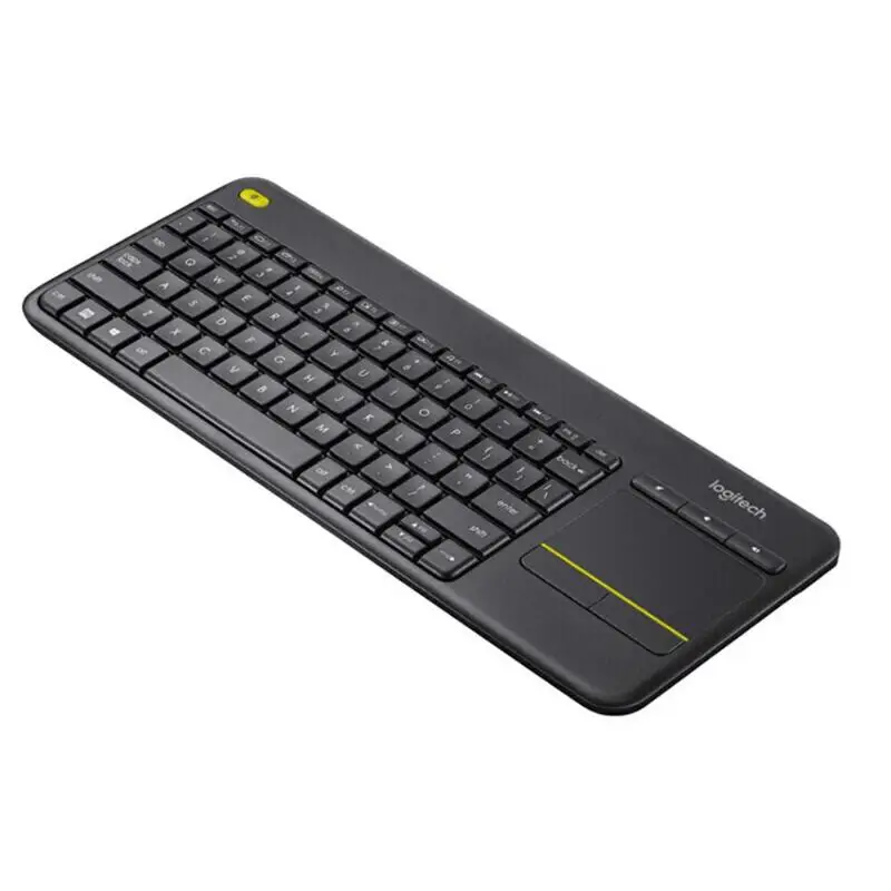 

Logitech Original K400Plus Smart TV Notebook Desktop Touch Mute Wireless Touchpad Keyboard for PC Laptop Android