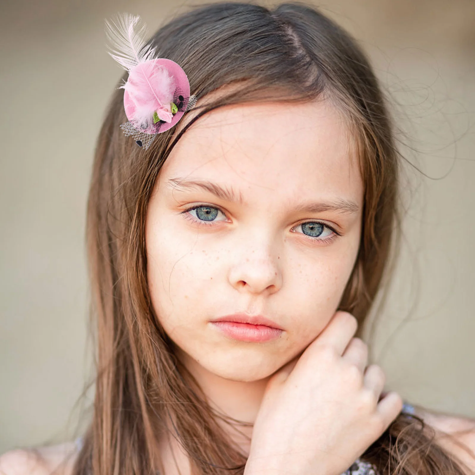 

12 Pcs Kids Hair Clip Fascinators Hats Women Hair Clip Mini Mini Hat Clip Girls Mini Top Hat Miniture Decoration
