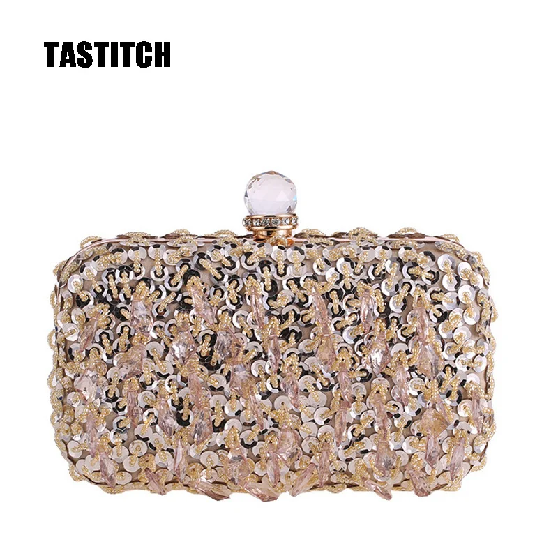 

Luxury Evening Clutches Diamonds Handbags Party Wedding Bride Wallet Party Purses Tassel Design Bags Free Shipping Dropshipping
