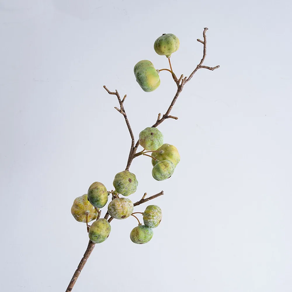 

Искусственные ветки тыквы, пластиковые, 25-26 см