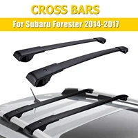 Car Roof Rack for Subaru Forester 2014-2017 ABS SUV Luggage Carrier Kayaks Bike Canoes Rooftop Cross Bars Rack Holder