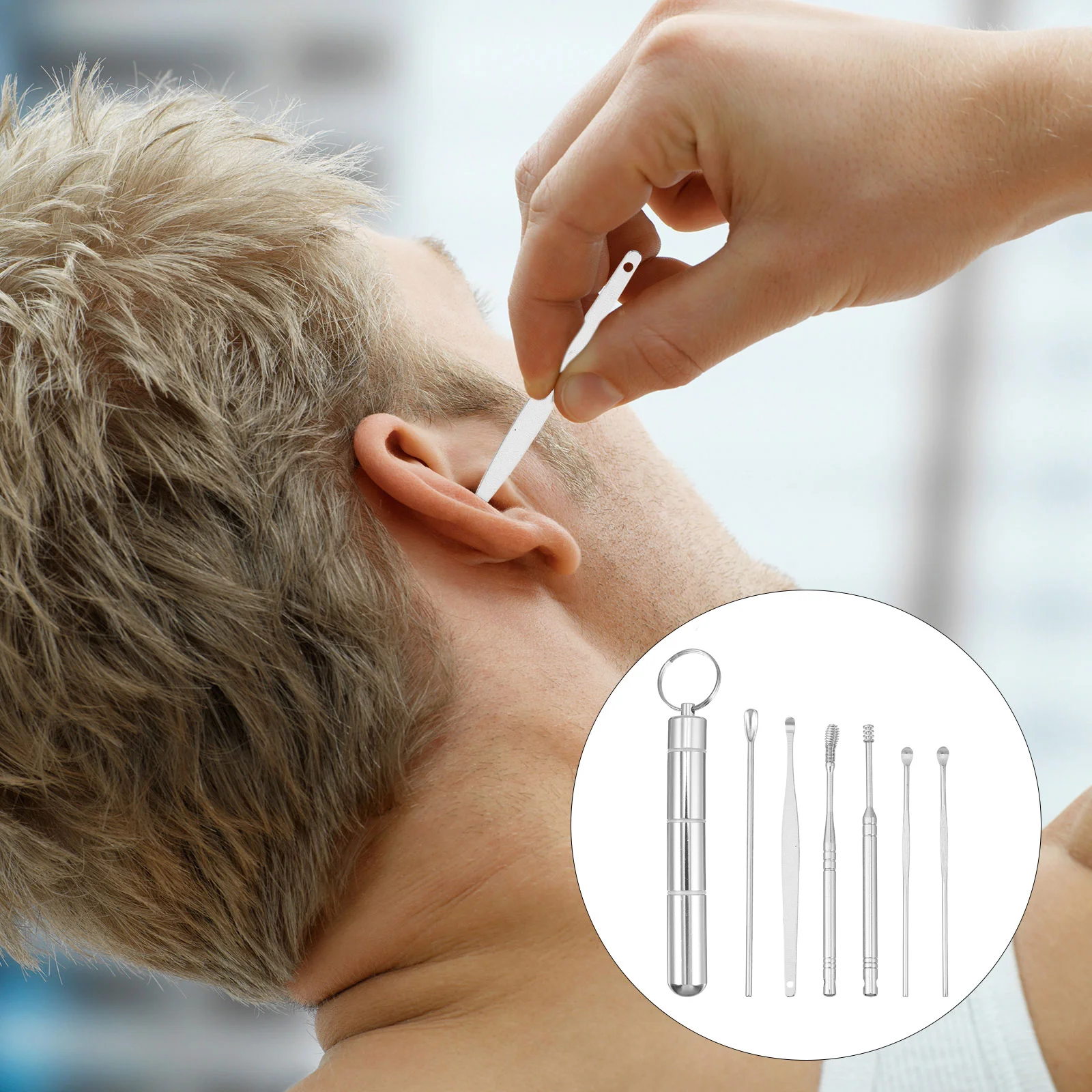 

Набор для удаления ушного воска, инструмент для удаления ушного воска, камеры, набор инструментов для удаления капель, ложка, гвоздики, коро...