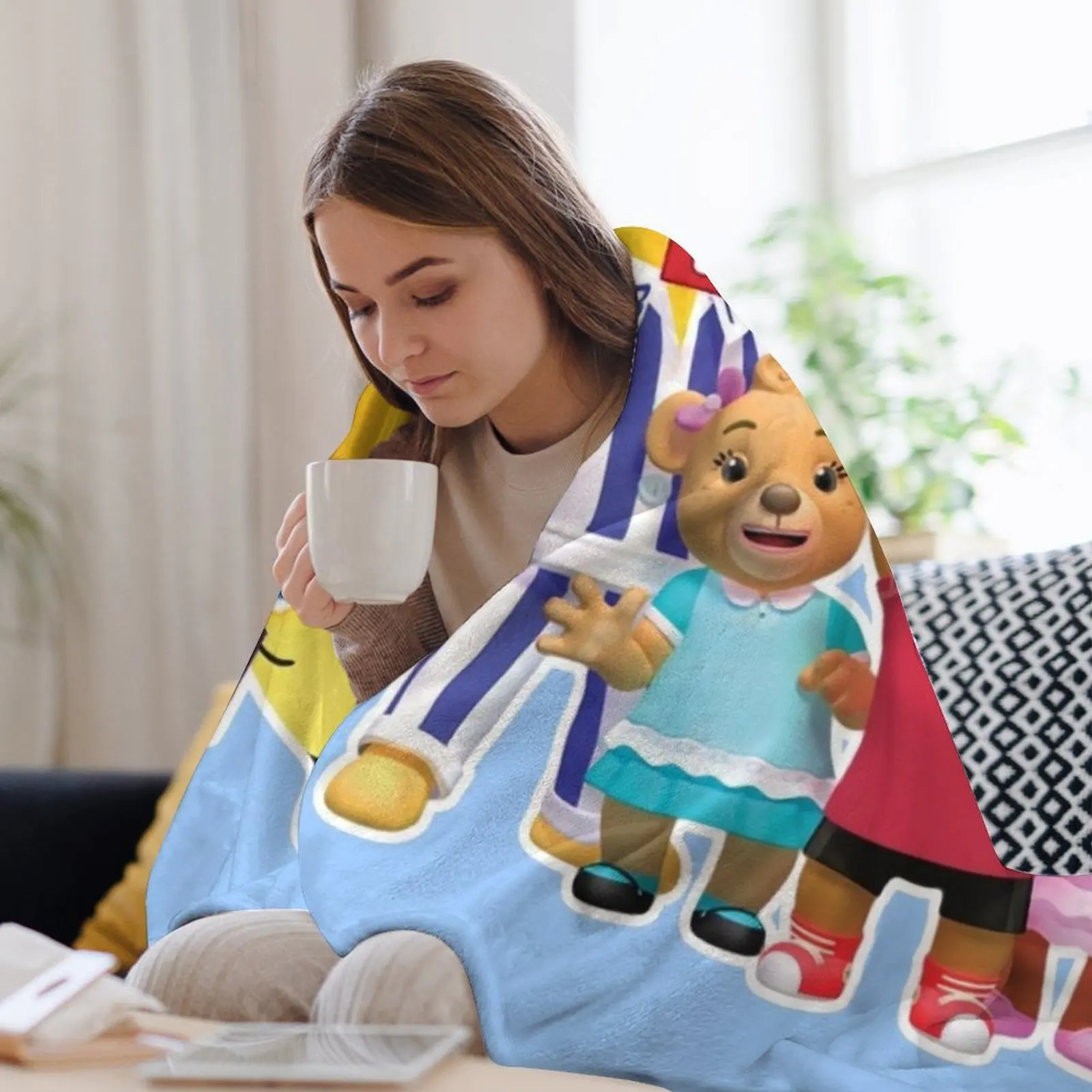 Бананы в пижамной команде плед флис