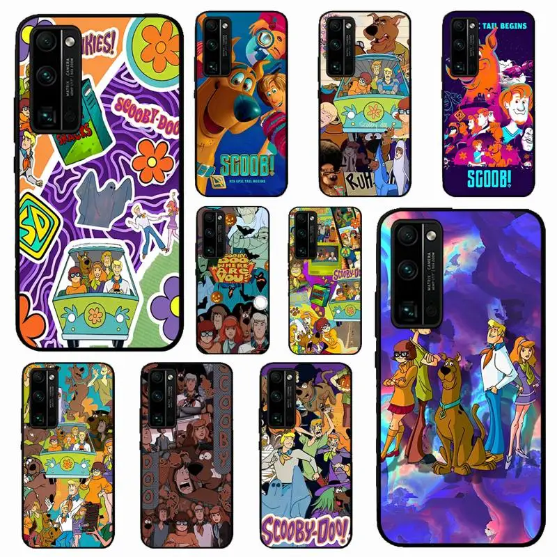 

S-Scooby Cartoon Doo Phone Case For Huawei Honor 10 lite 9 20 7A pro 9X pro 30 pro 50 pro 60 pro 70 pro plus