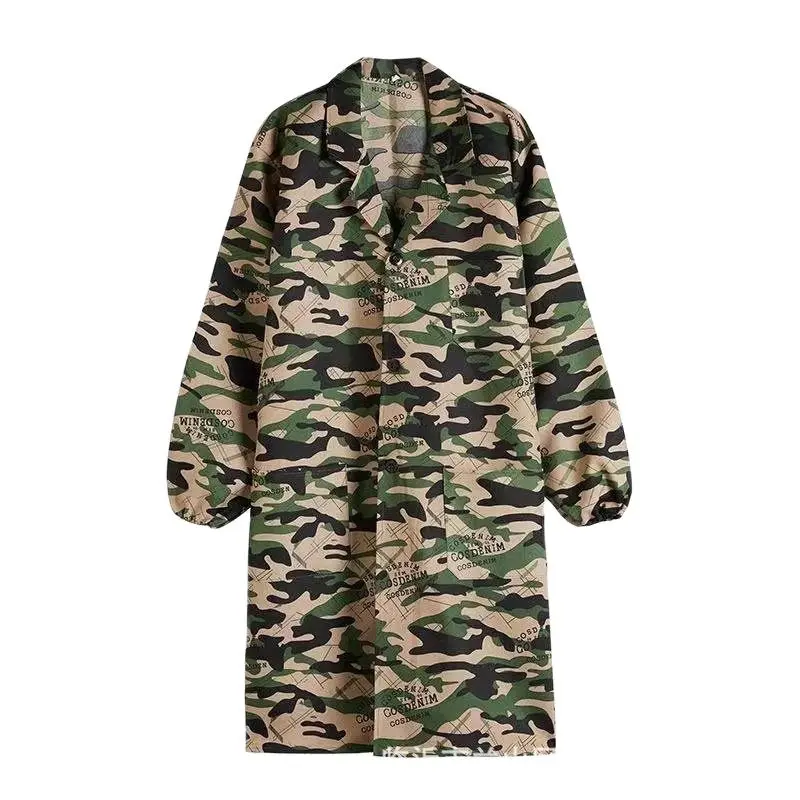 

Мужская камуфляжная длинная Пылезащитная одежда