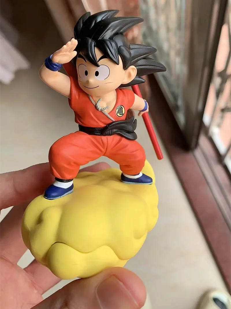Новый оригинальный Dragon Ball аниме фигурка Гоку вращающийся ночник украшение
