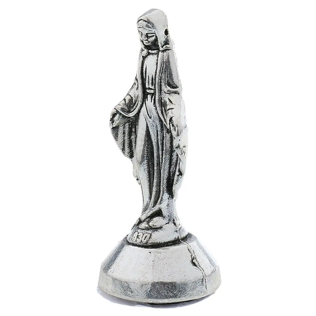 2x Статуэтка Мадонны католический домашний декор коллекция часовник Декор