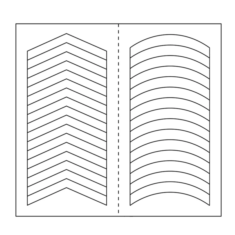 Наклейки для ногтей французские маникюрные полоски профессиональные трафареты
