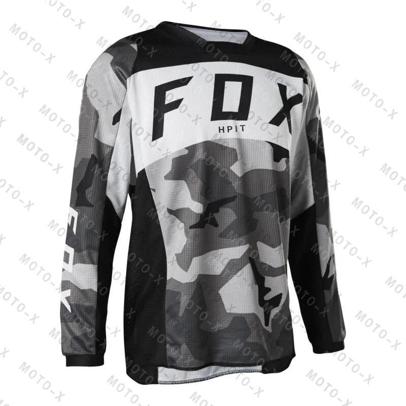 

Motorcycle Mountain Bike Team Downhill Jersey MTB Offroad DH FXR Bicycle Locomotive Shirt Cross Country Mountain Hpit Fox Bike