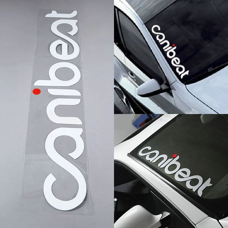 

CANIBEAT hellafпышная графическая Передняя фотография виниловая Автомобильная Спортивная наклейка #1