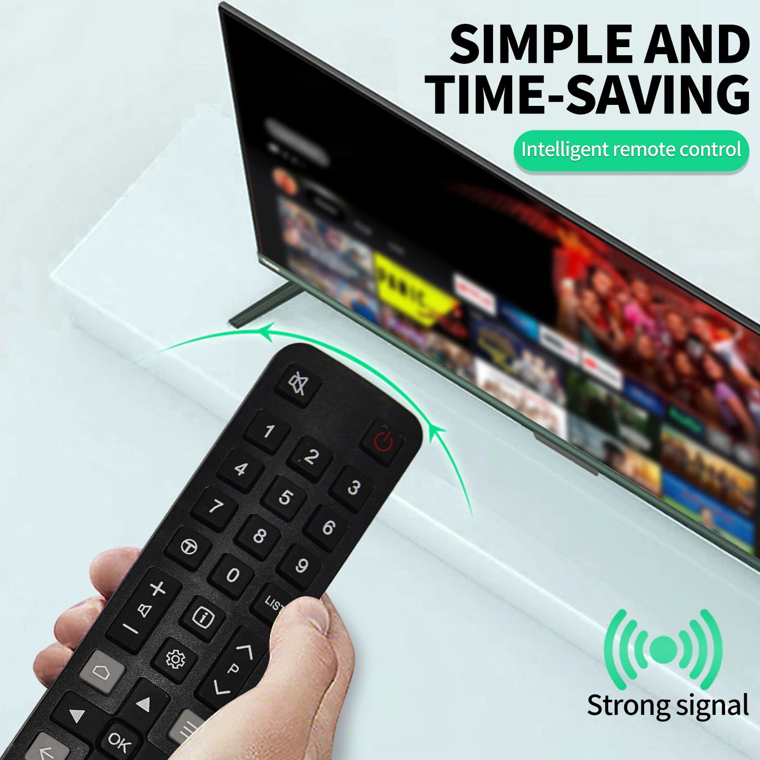 RC802N YAI2 замена пульта дистанционного управления для TCL Smart TV 32S6000S 43S6500FS 43DP640 U55P6046 YAI1