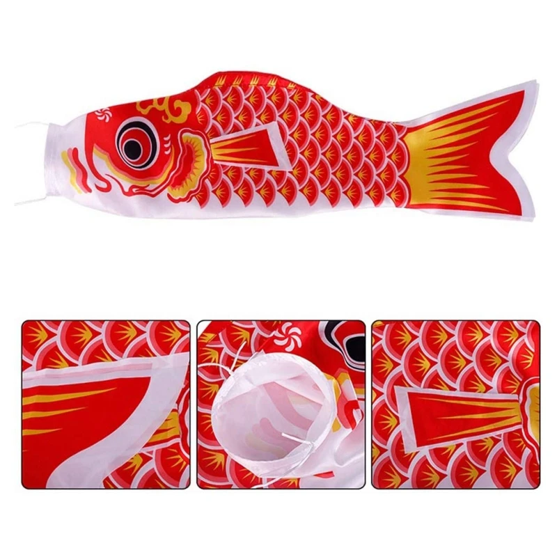 Японские ветрозащитные носки для карпа 5 шт. Koinobori набор дома сада отеля школы