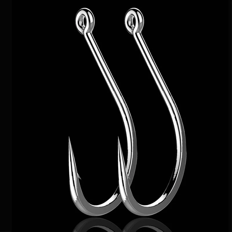 

50Pcs Cirle Hook Saltwater Fishing Hooks High Carbon Steel Fish Hook In Fly Sharp Fishhooks Worm Pond Fishing Accessories 2#-20#