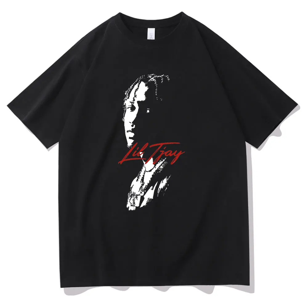 

Rapper Lil Tjay Hip Hop Graphic T Shirt Men's Harajuku Tops Tees Men Women Fashion Oversized T-shirts Male Vintage Streetwear
