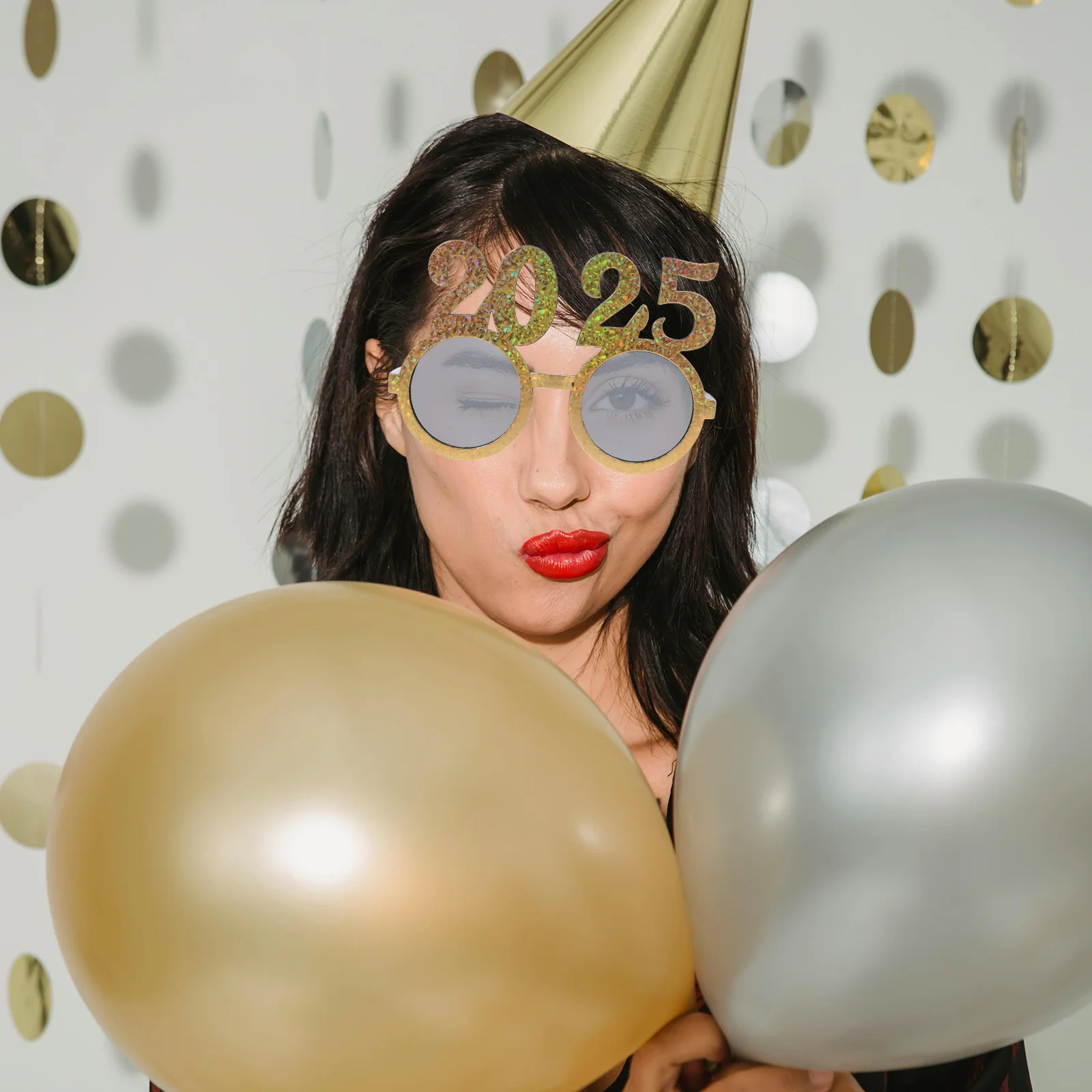 Очки 2025 года очки для праздника вечеринки новогодние декоры в канун забавные