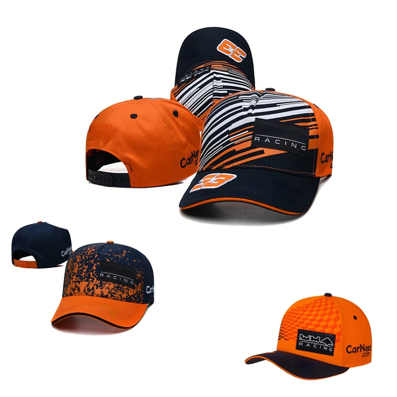 

Fashion Unisex Embroidery Cotton Snapback Trucker Hat Motorcycle Racing Outdoor Sports Baseball Cap High-end Gifts Hot Sale