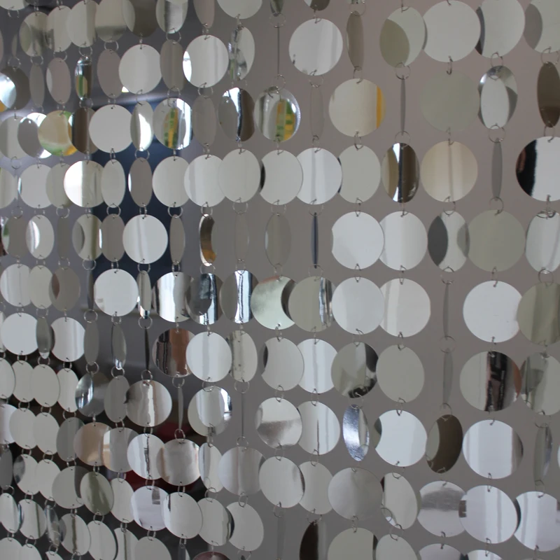 

PVC Sequins Door Curtains Festive Party Supplies Indoor Home Decoration Gold Silver Pendant Ornaments