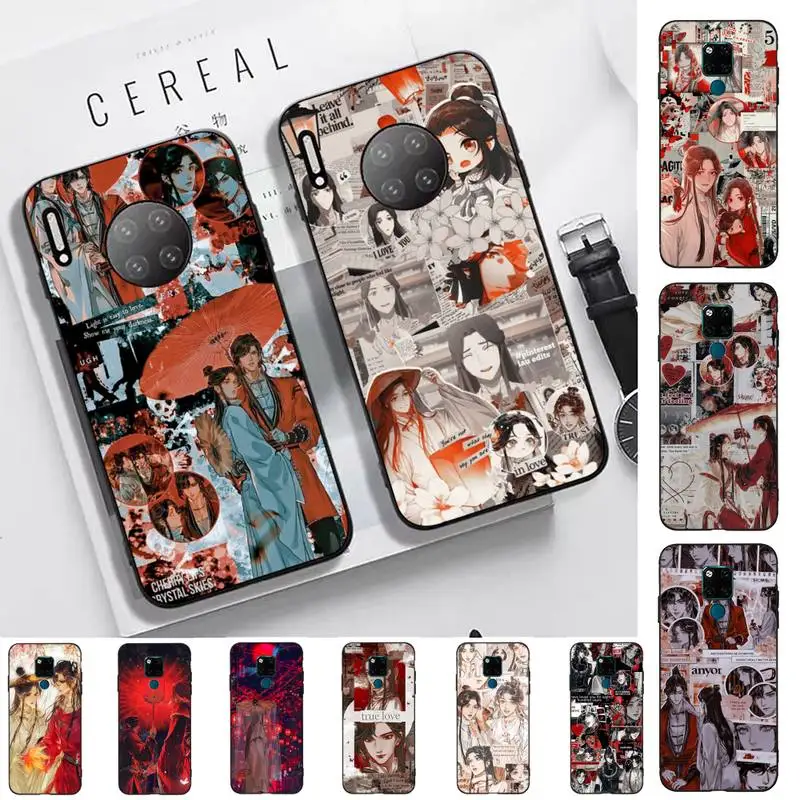 

Tian Guan Ci Fu Phone Case for Huawei Mate 20 10 9 40 30 lite pro X Nova 2 3i 7se
