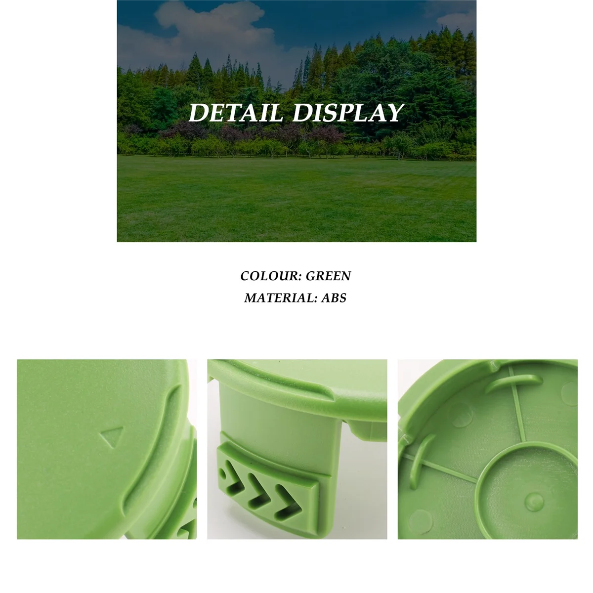 3 упаковки сменных крышек для катушек детали 3411546 A-6 Greenworks 21332 21342 24 В 40 80