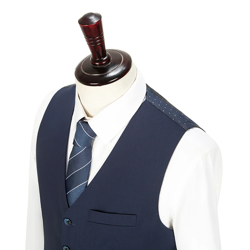 Летний Тонкий эластичный шерстяной костюм высококачественный твист против