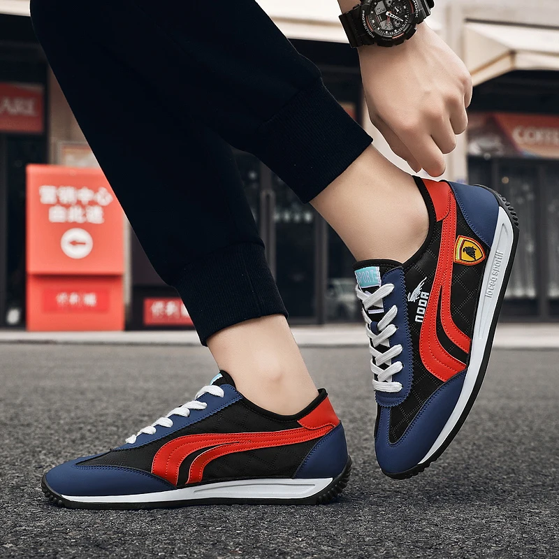 Fashion Outdoor Sports Men Running Shoes Designer Platform Men Trainers Breathable Anti-slip Jogging Walking Men's Sneakers 2023
