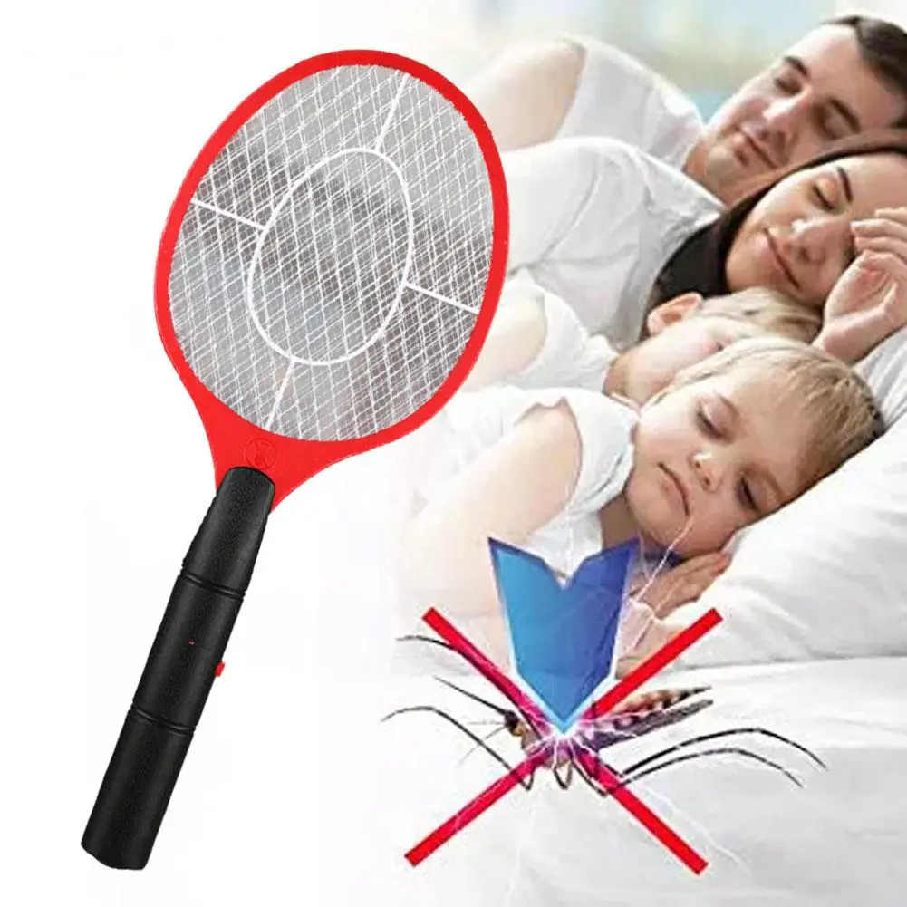 Mosquito Swatter Беспроводная аккумуляторная мощность Электрическая мухобойка Insects Racket