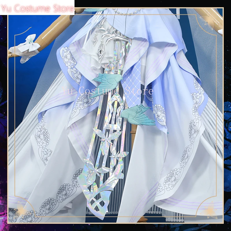 Аниме! Honkai Impact 3 Fu Hua Cerulean Court великолепное платье униформа карнавальный костюм для