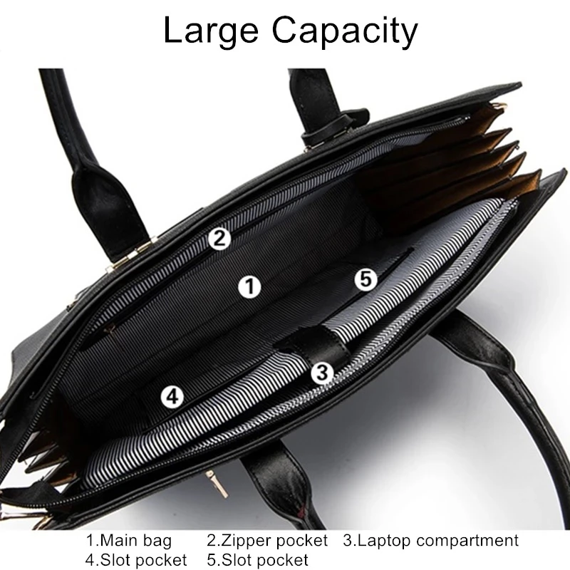 New Women's Business Office Briefcase For 13 14