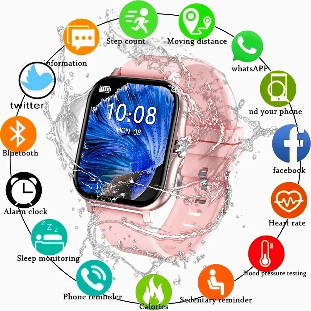 

2022 trend Full Touch Bluetooth Answer Call Smart Watch Women Waterproof Heart Rate Fitness Tracker For Android Smart watch Men