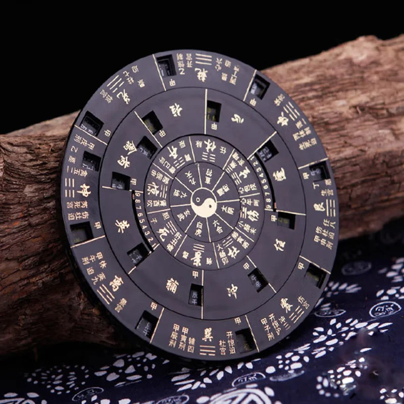 

Qimen dunjia Yi Jing, movable disc, rotary table, six union prediction compass, exquisite Feng Shui articles