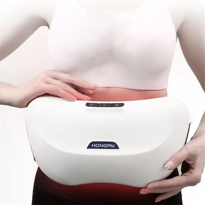 Новый Электрический массажер для живота горячего массажа
