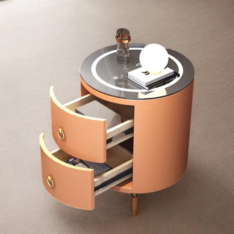 Прикроватные столики элегантные тумбочки гладкий стол экономичная Роскошная