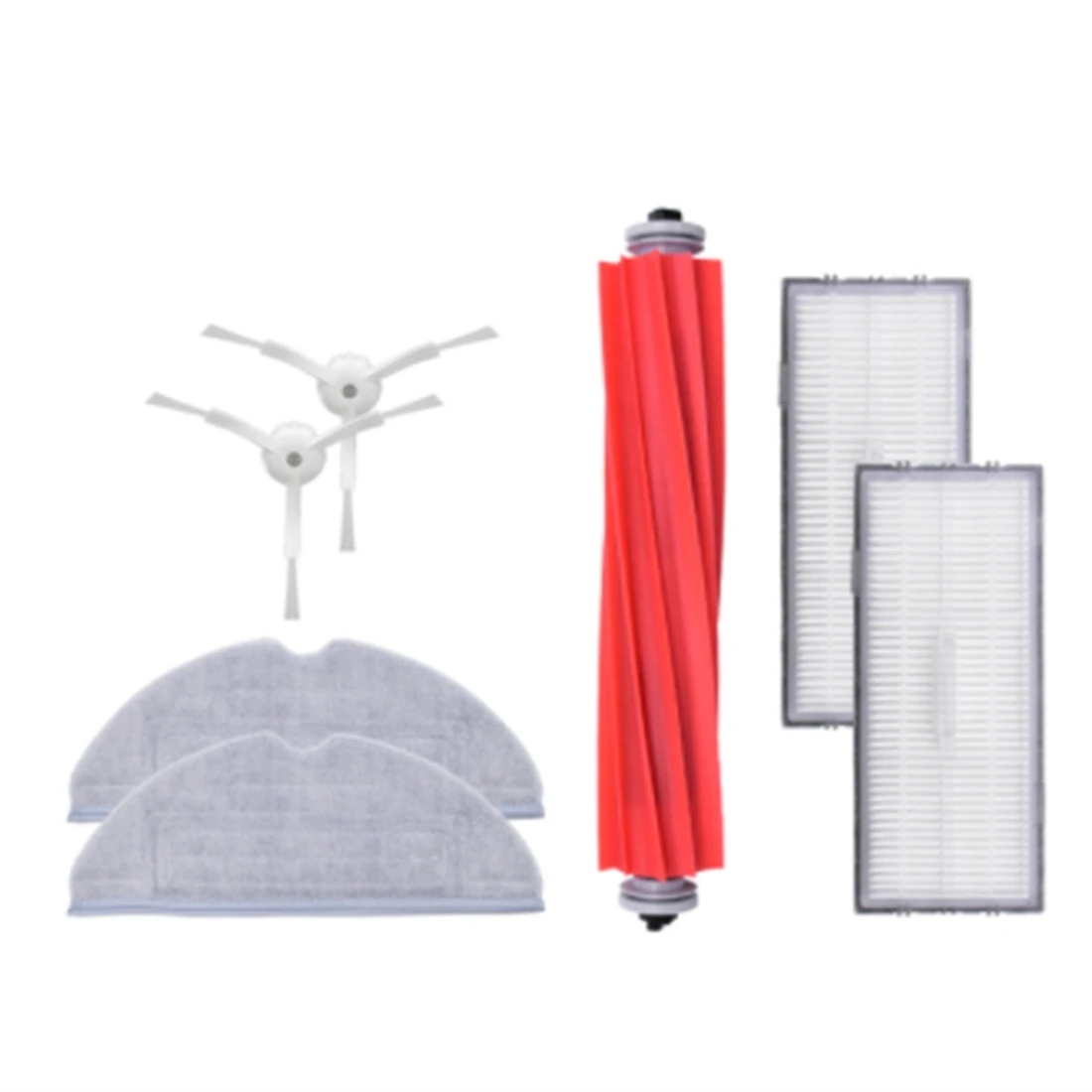 

7Pcs Roborock Sweeper TS7 T7S Plus Main Brush S7 Mop Side Brush Vibration Mop Filter Mesh Rolling Brush Accessories