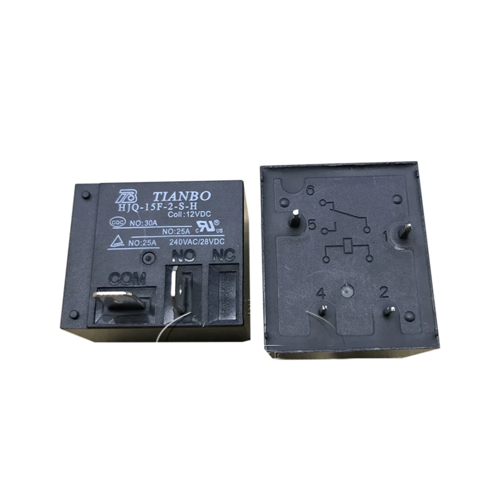 

100% оригинальное новое стандартное реле мощности TIANBO с USB-разъемом, 4 контакта, 30 А, 12 В постоянного тока
