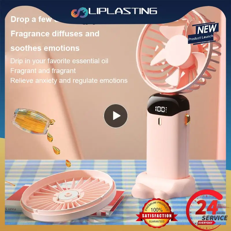 

Digital Small Electric Fan Mini Fan Portable Mini Fan Usb Rechargeable Office Student Small Electric Fan Usb Handheld Fan