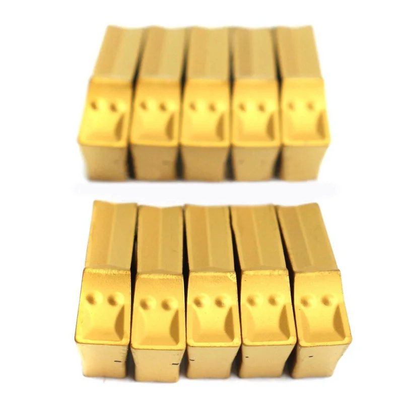 

10Pcs CNC Grooving Parting Cut-Off Carbide Inserts 3 Mm Wear-resistant