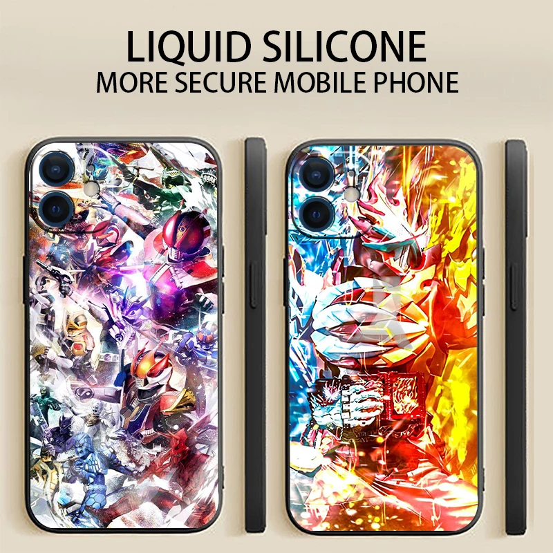 

Bandai Kamen Rider Phone Case For iPhone 12 11 13 Pro MAX 6 6S 7 8 Plus XS 13 12 Mini X XR SE 2020 5 Anime Funda Cover Designer